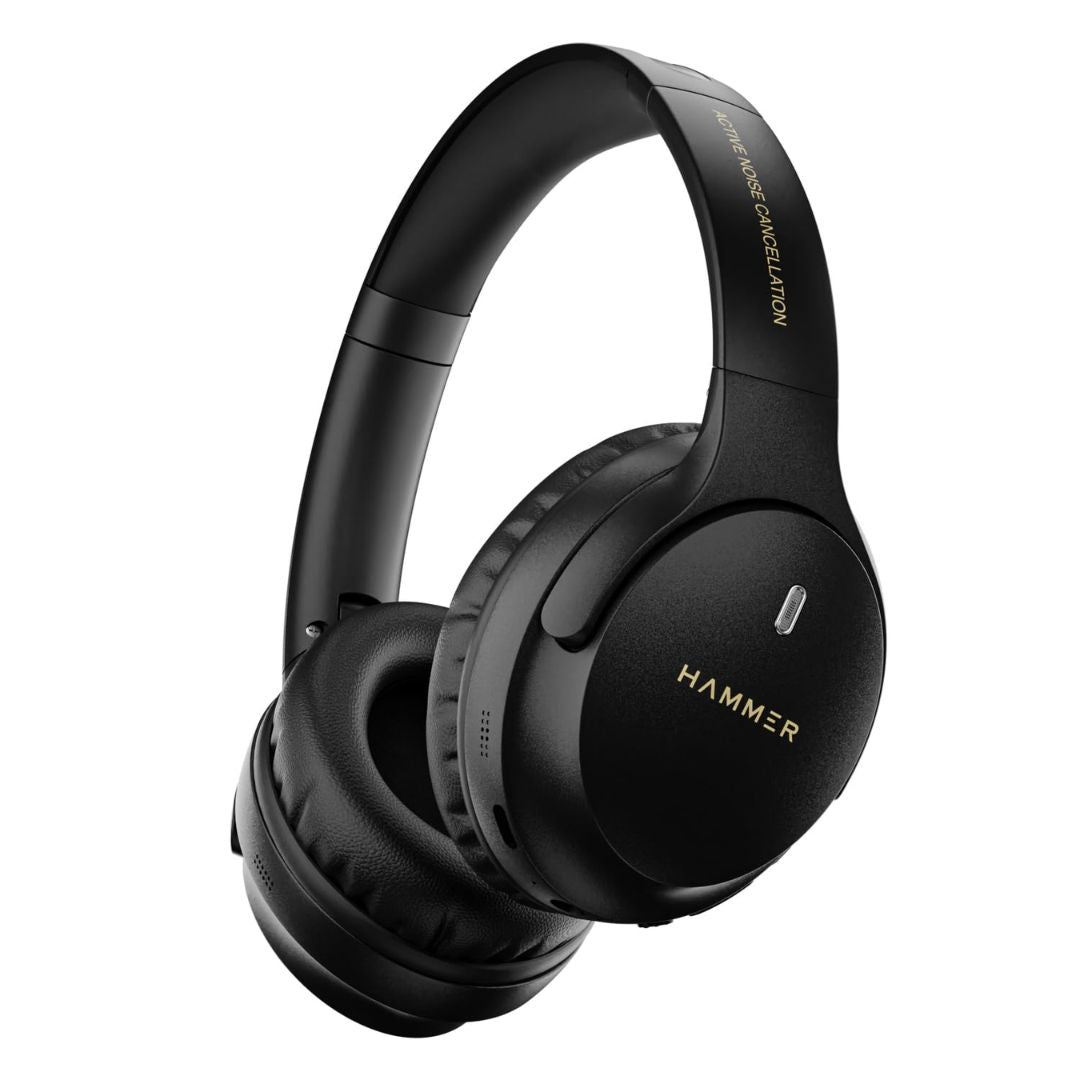 HAMMER Bash Vivid ANC Wireless Bluetooth Over-Ear Headphones||UNBOXED||